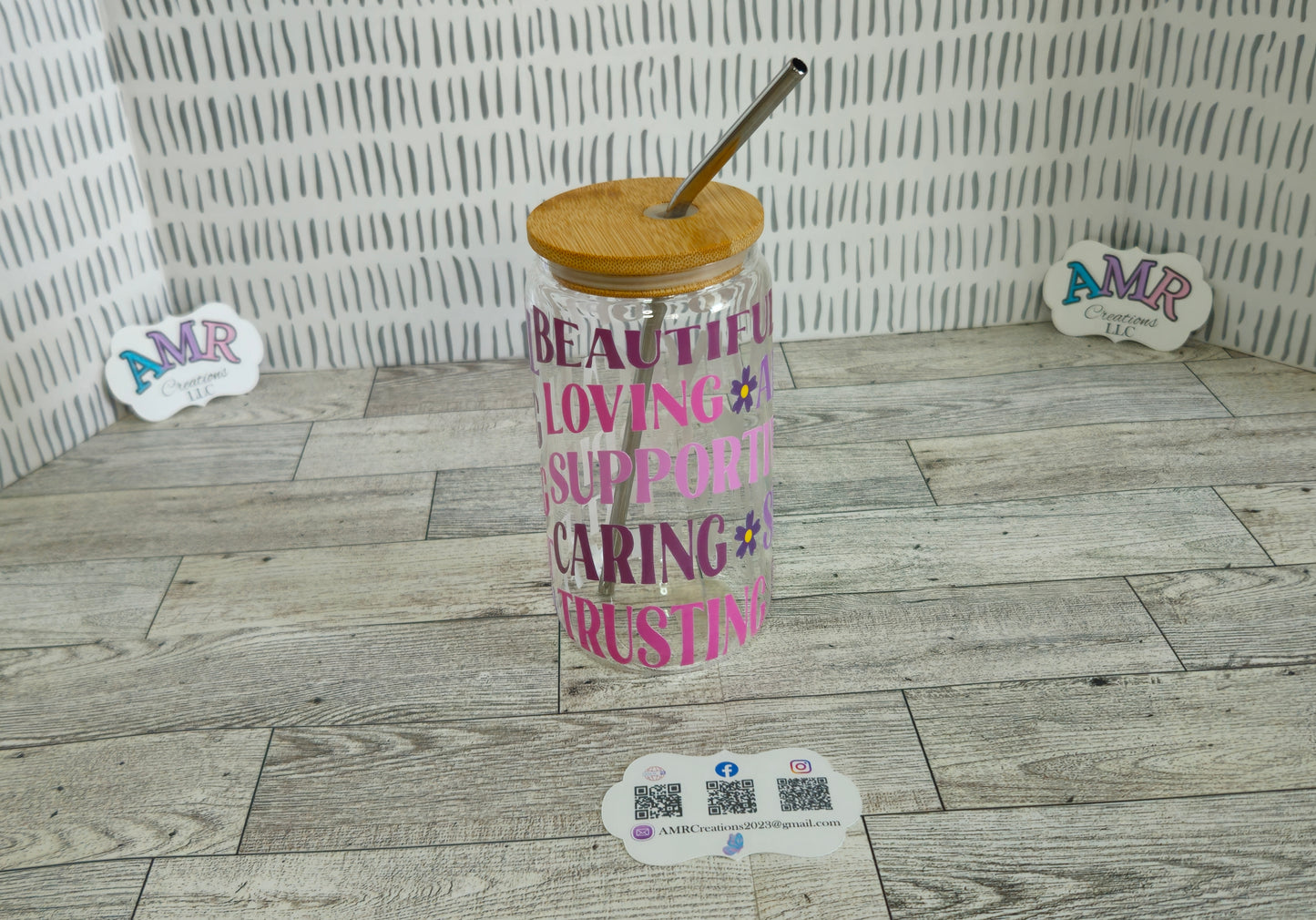 Encouragement Glass Cup