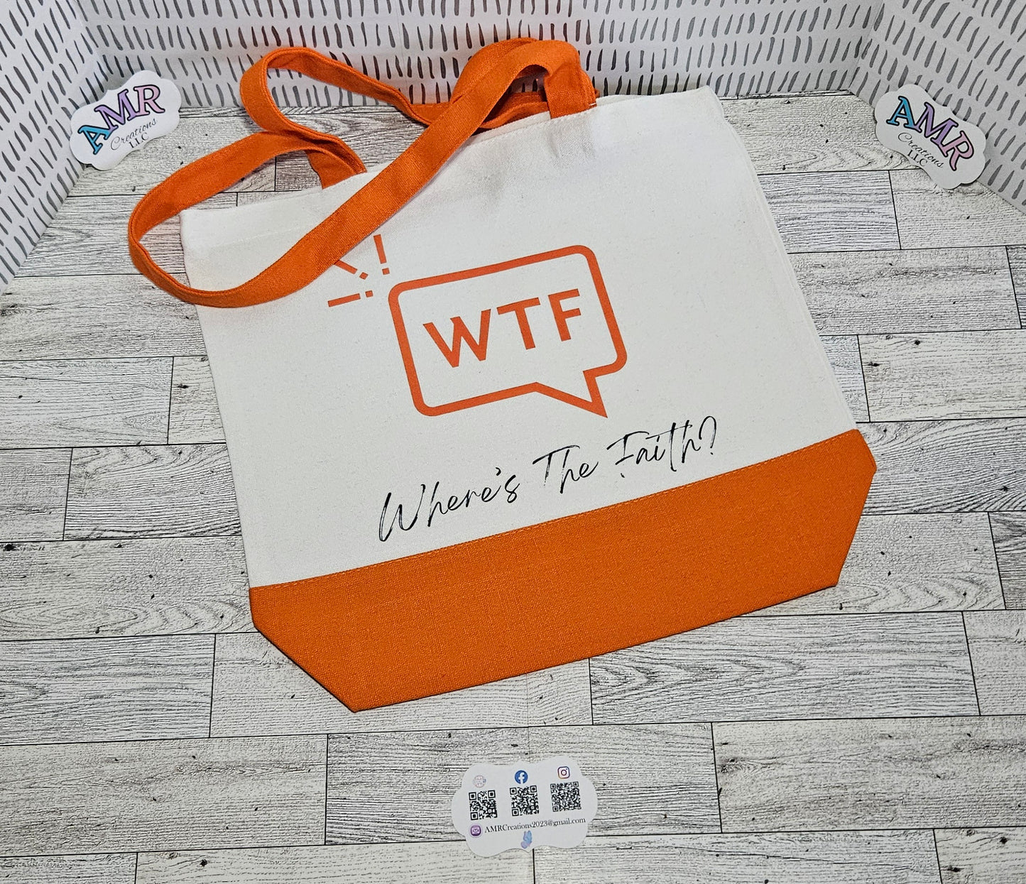 WTF Tote Bag